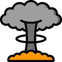 explosion illustration design vector