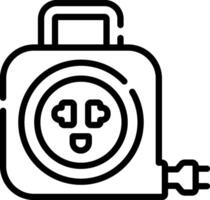 extension cord illustration design vector