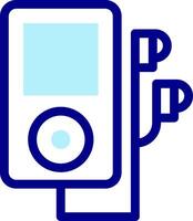 music player illustration design vector