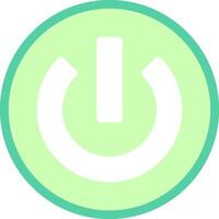 power button illustration design vector