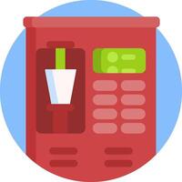 vending machine illustration design vector