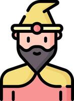 wizard illustration design vector