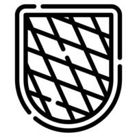 Bavarian Shield icon for web, app, infographic, etc vector
