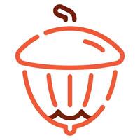 Acorn icon for web, app, infographic, etc vector