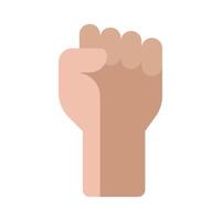 Fist raised icon for web, app, infographic, etc vector