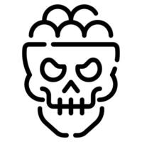 Sugar Skull icon for web, app, infographic, etc vector