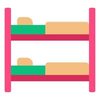 Dormitory icon for web, app, infographic, etc vector