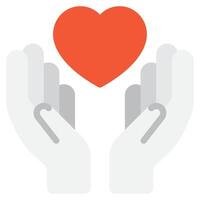 Gratitude icon for web, app, infographic, etc vector