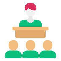 Lecture Hall icon for web, app, infographic, etc vector