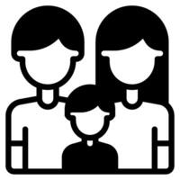 Family icon for web, app, infographic, etc vector