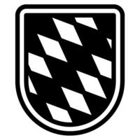Bavarian Shield icon for web, app, infographic, etc vector
