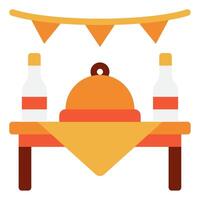 Feast icon for web, app, infographic, etc vector
