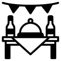 Feast icon for web, app, infographic, etc vector