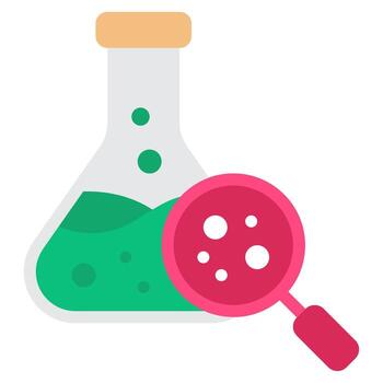 Research icon for web, app, infographic, etc vector