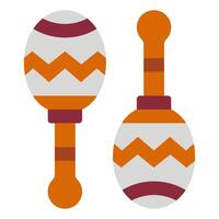 Maracas icon for web, app, infographic, etc vector