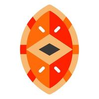 indigenous shield icon for web, app, infographic, etc vector
