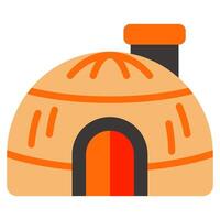 wigwam icon for web, app, infographic, etc vector