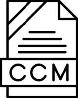 CCM Icon Design vector