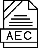 AEC Icon Design vector