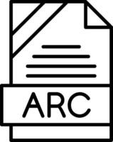 ARC Icon Design vector