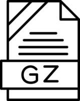 GZ Icon Design vector