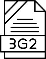 3G2 Icon Design vector