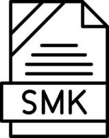 SMK Icon Design vector