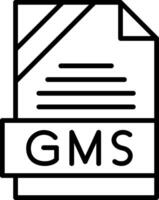 GMS Icon Design vector