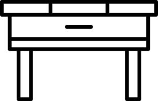Table Icon Design vector