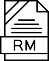 RM Icon Design vector