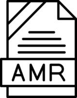 AMR Icon Design vector