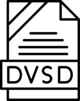 DVSD Icon Design vector
