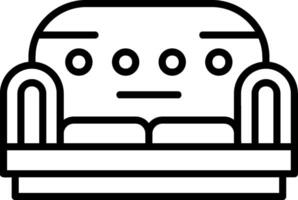 Couch Icon Design vector