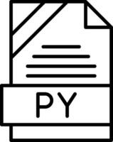 PY Icon Design vector