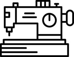 Sewing machine Icon Design vector