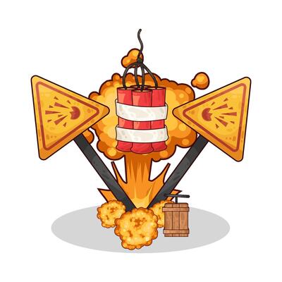 illustration of Deadly Dynamite Bomb