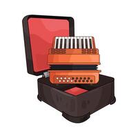 illustration of Dynamic Accordion vector