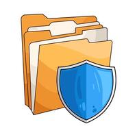Personal Folder Security vector