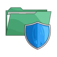 Safe Folder Protection vector