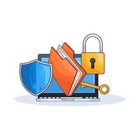 Access Closed folders vector