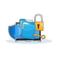 Access the Secrets folder vector