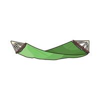 Green Hammock illustration vector
