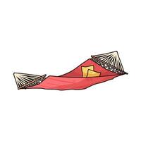 hammock for Quiet Relaxation illustration vector