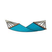 hammock for Quiet Relaxation vector