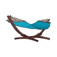 Comfortable Hammock illustration vector