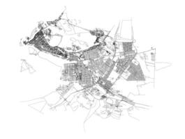 Tehran,Iran,accurate map, detail Streets Roads Map,editable element template image for marketing ,product ,wall art vector