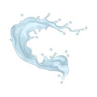 Milk Splash Harmony illustration vector