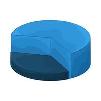 Dynamic Pie Chart illustration vector