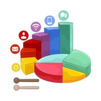 Dynamic Pie Chart vector