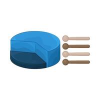 Visual Data Sharing illustration vector